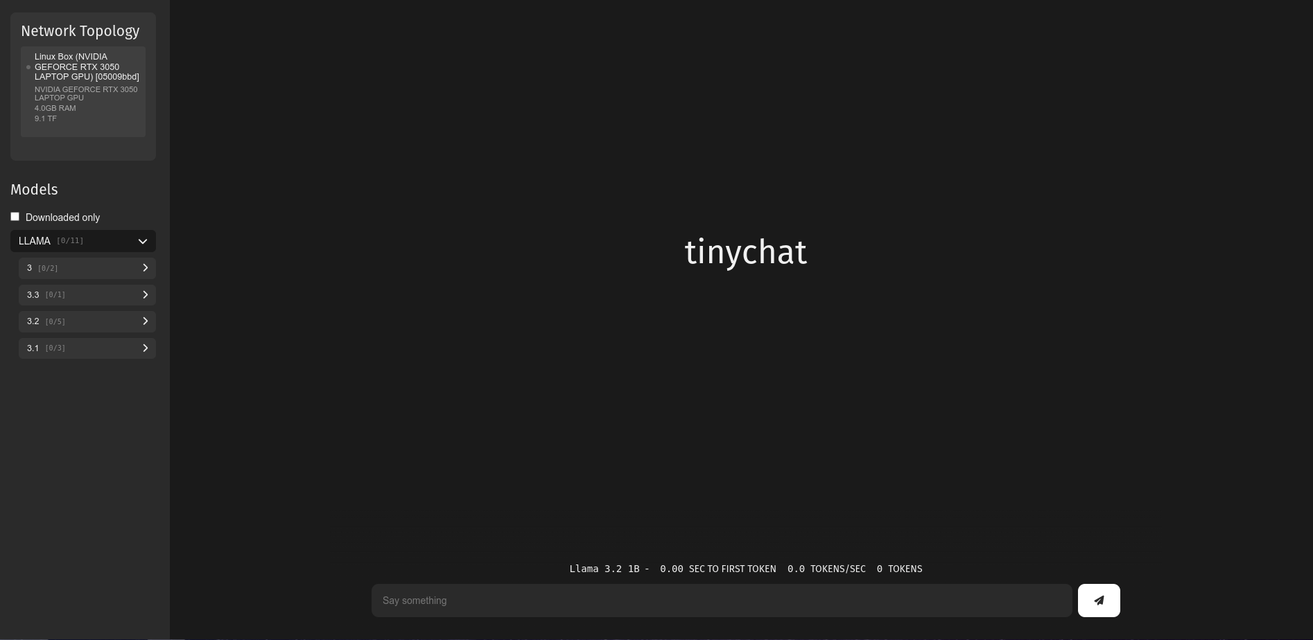 local model chat