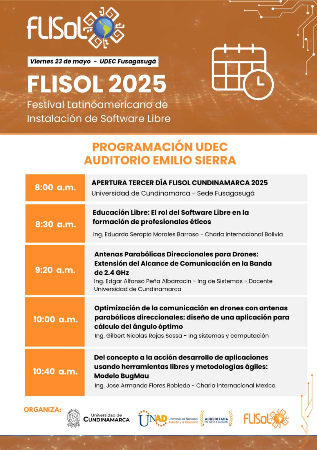 23 May25 Flisol Cund Fusa Programa